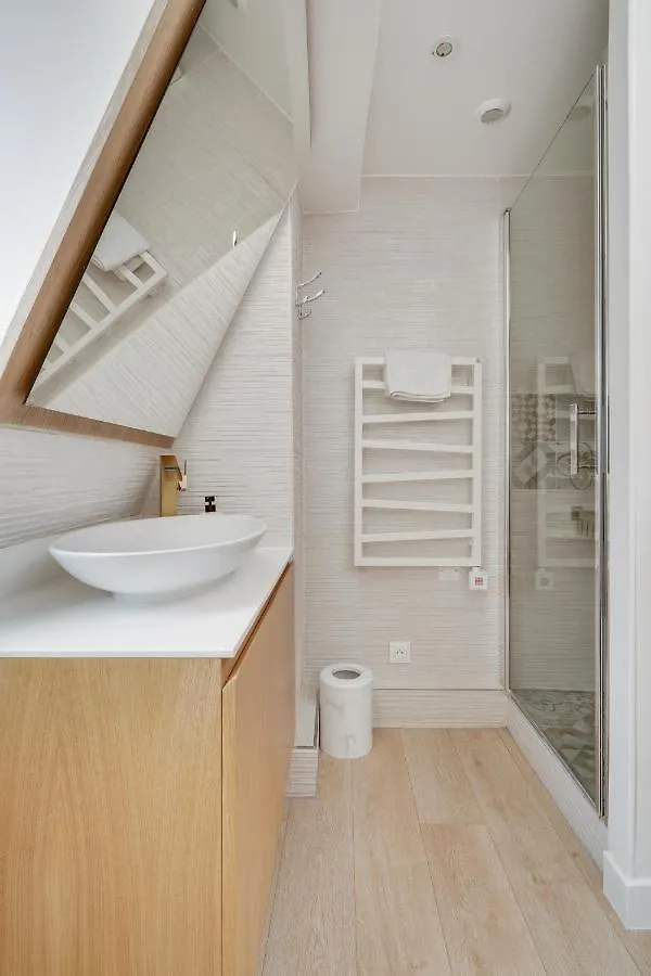 Amazing Historical Parisien Loft Next To Louvre Area-4 Apartment