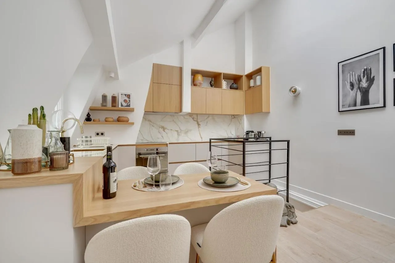 Amazing Historical Parisien Loft Next To Louvre Area-4 Apartment