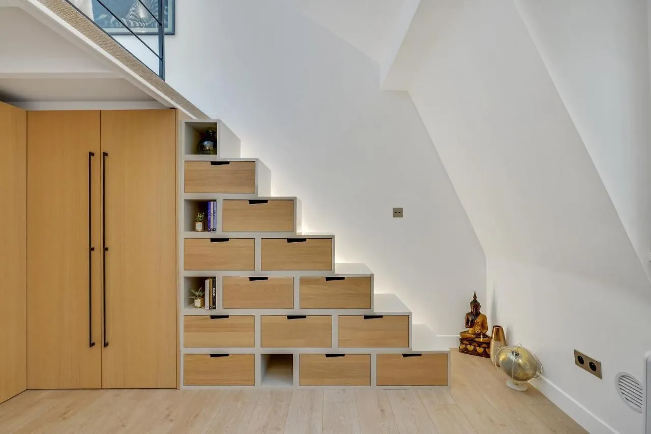 Amazing Historical Parisien Loft Next To Louvre Area-4 Apartment France